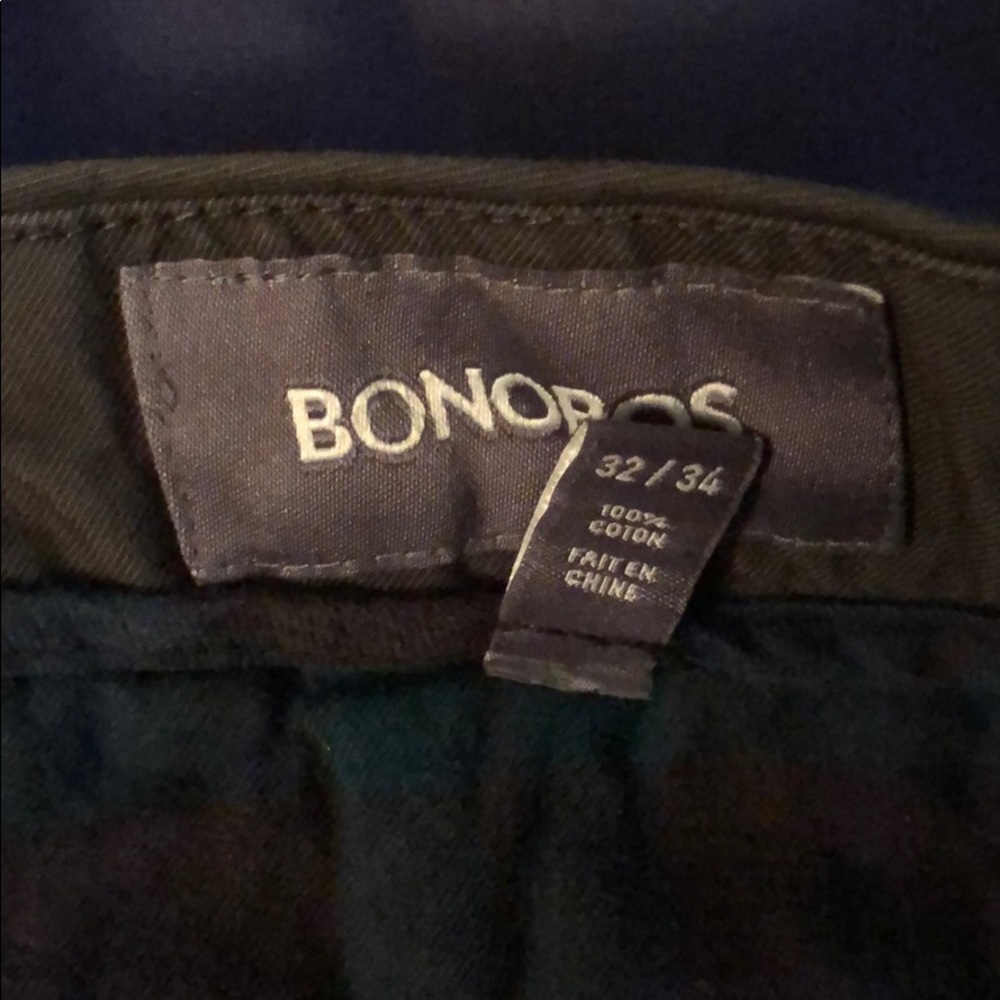 Bonobos flannel lined khakis.